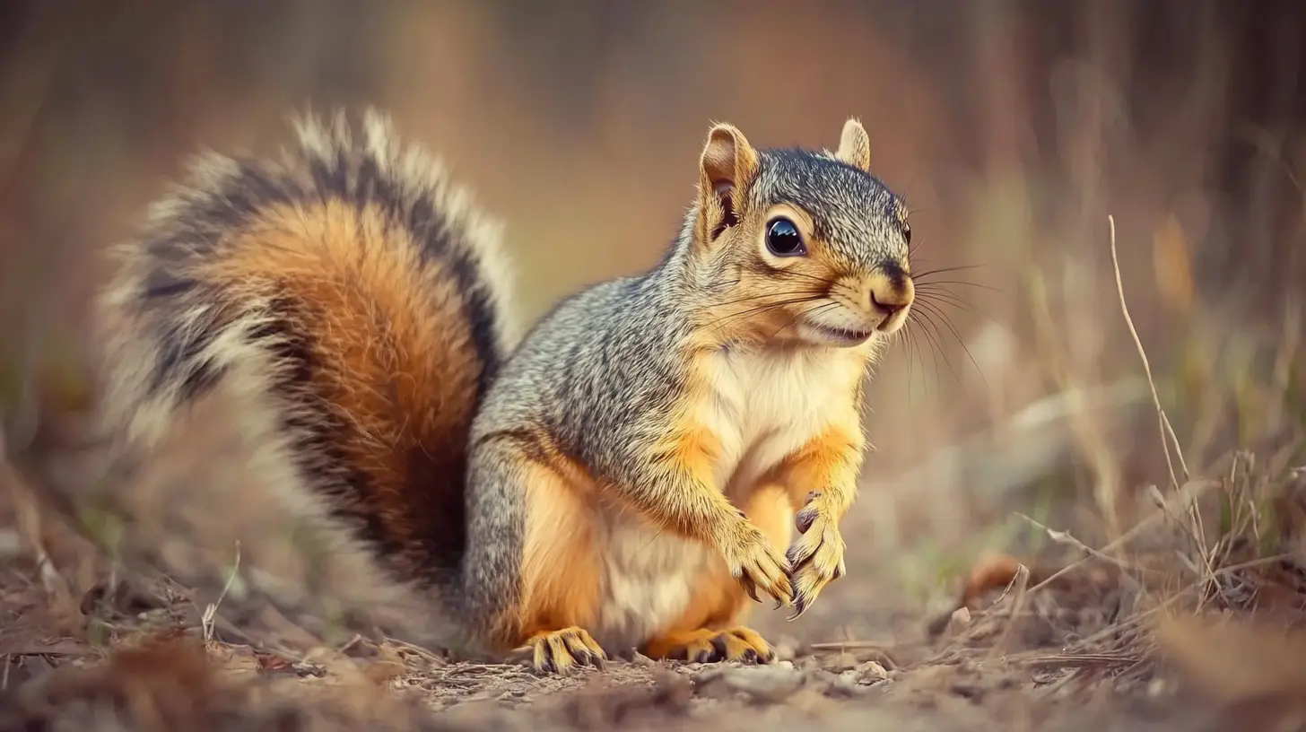 get rid of fox squirrel